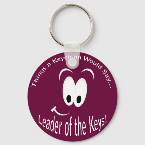Leader of the Keys Keychain