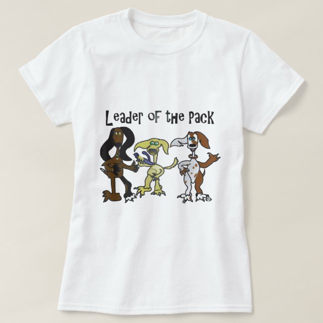 Leader of the Pack T-shirt (Design Front)