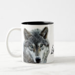 Leader Of The Pack Wolf Woodland Theme Two-tone Coffee Mug at Zazzle