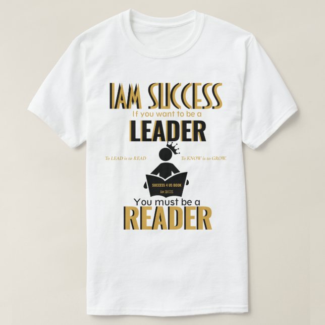 LEADER READER T-Shirt (Design Front)