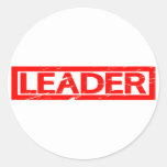 Leader Stamp Classic Round Sticker