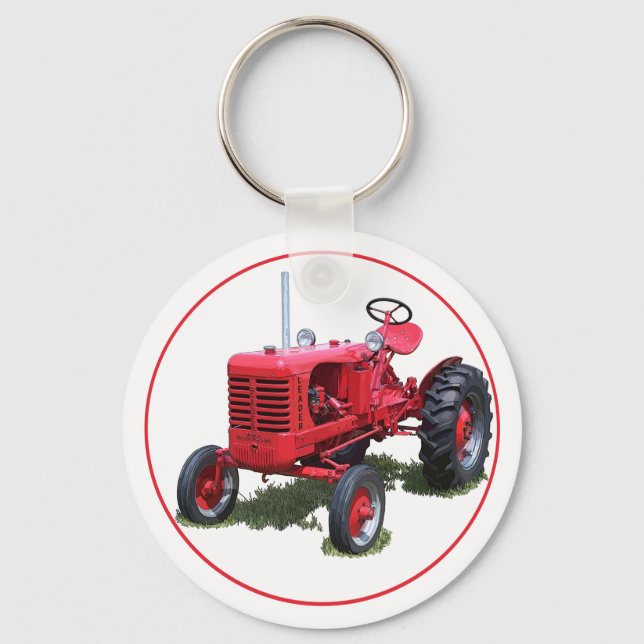 Leader Tractors Keychain (Front)
