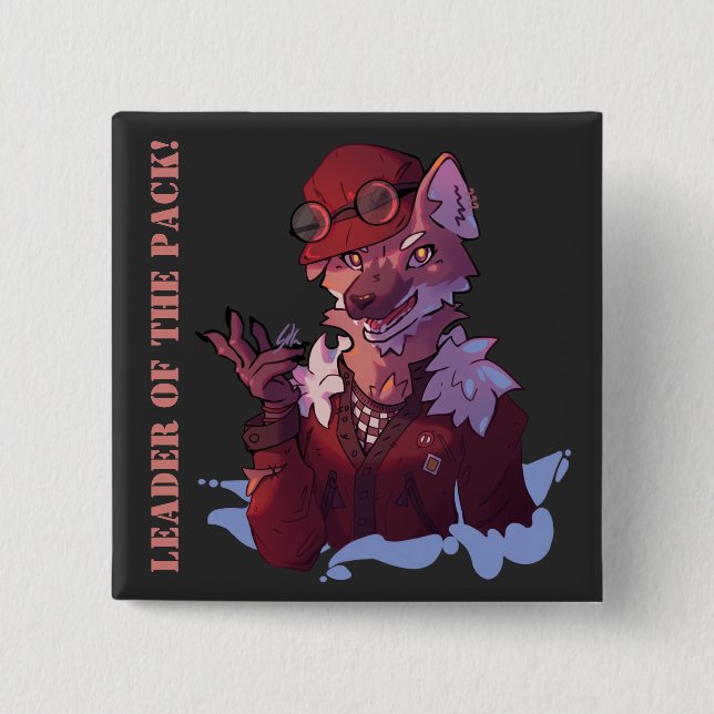 Leader wolf button (Front)