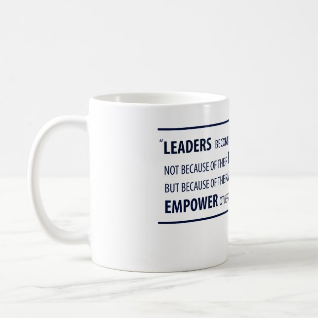 Leaders Coffee Mug (Left)
