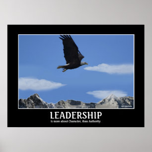 LEADERSHIP ~ Eagle Smaller Motivational Poster