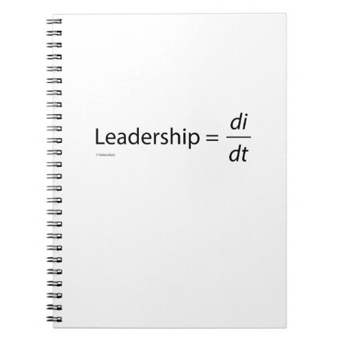 Leadership Equation Notebook
