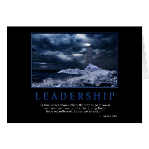 Leadership Greeting Card | Zazzle