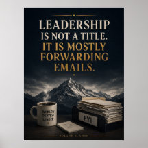 Leadership Is Not a Title Mostly Forwarding Emails