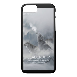 leadership motivational inspirational quote iPhone 8/7 case