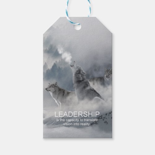 leadership motivational inspirational quote gift tags