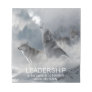 leadership motivational inspirational quote notepad