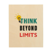 Leadership & Success Mindset Quote | Wood Wall Art