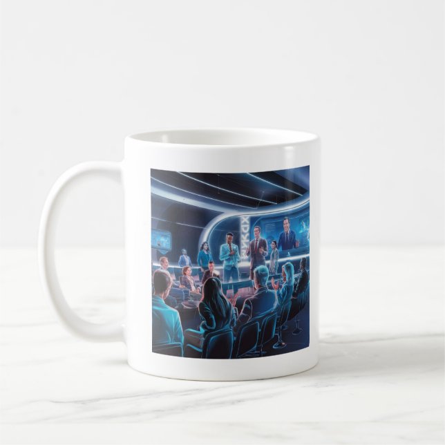 Leading the Future: Virtual Leadership Coffee Mug (Left)