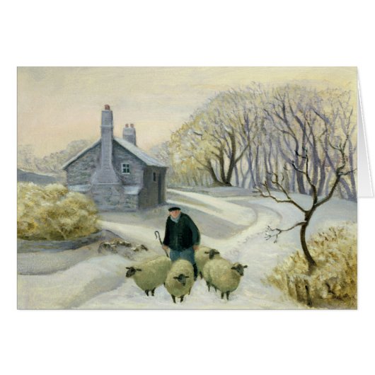Leading the Sheep Cards (Front Horizontal)