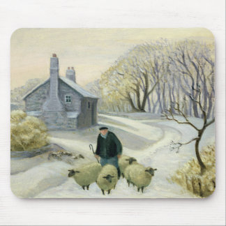 Leading the Sheep Mouse Pad