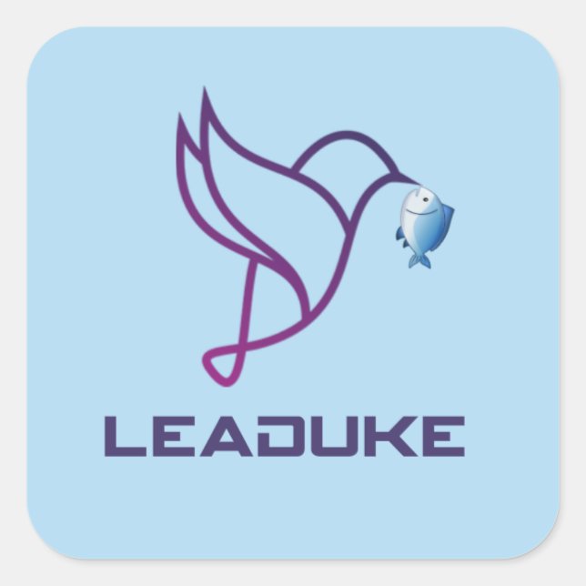 Leaduke Bird Logo Sticker (Front)