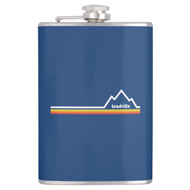 Leadville, Colorado Flask (Front)