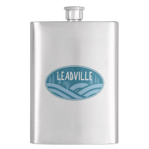 Leadville Colorado Outdoors Flask