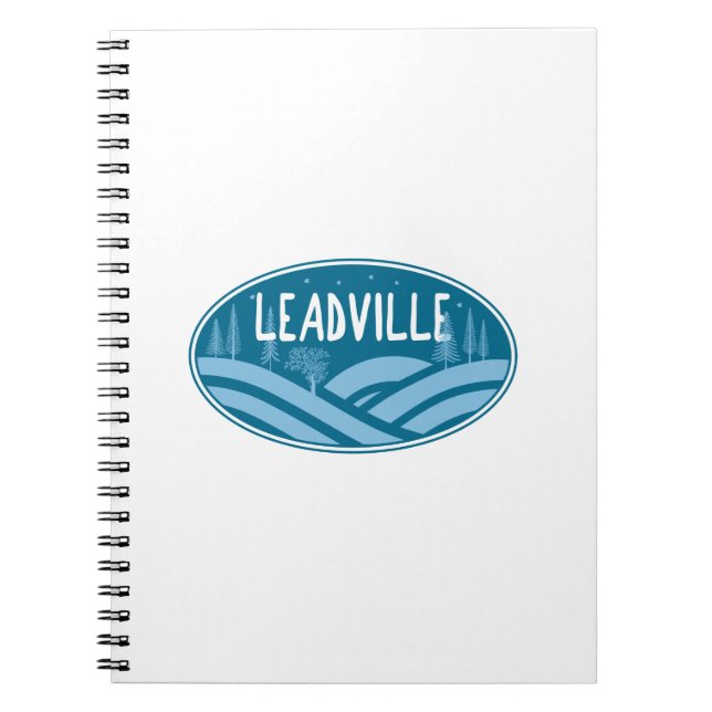 Leadville Colorado Outdoors Notebook (Front)