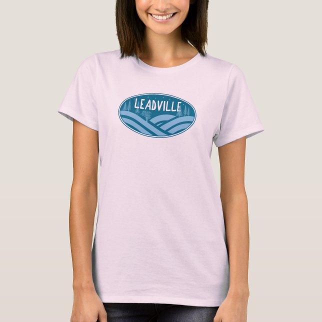 Leadville Colorado Outdoors T-Shirt (Front)