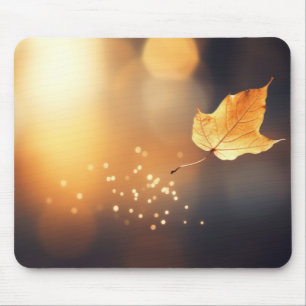Leaf Air Nature Serene Tranquil Peaceful Mouse Pad
