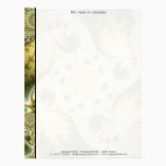 Leaf And Gold - Fractal Art Letterhead