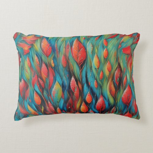 Leaf Blessing Accent Pillow