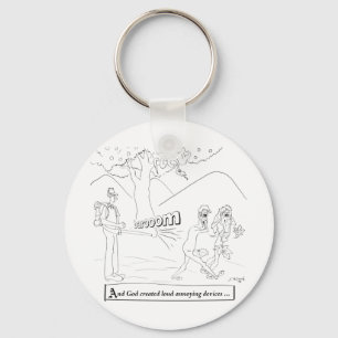 Leaf Blower Cartoon 9326 Keychain