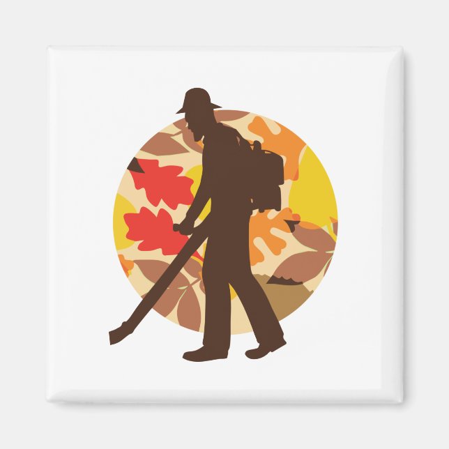 Leaf Blower Magnet (Front)
