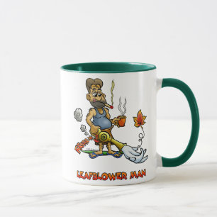 Leaf Blower Man! Mug
