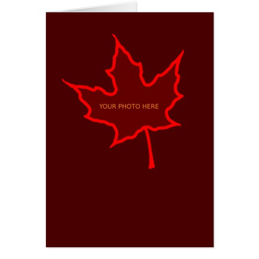 Leaf Card Template (Front)
