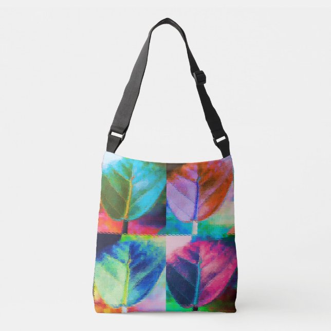 Leaf Colors Crossbody Bag (Front)