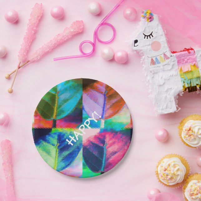Leaf Colors Paper Plates (Party)