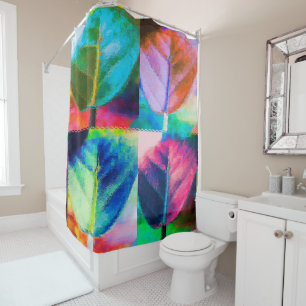 Leaf Colors Shower Curtain