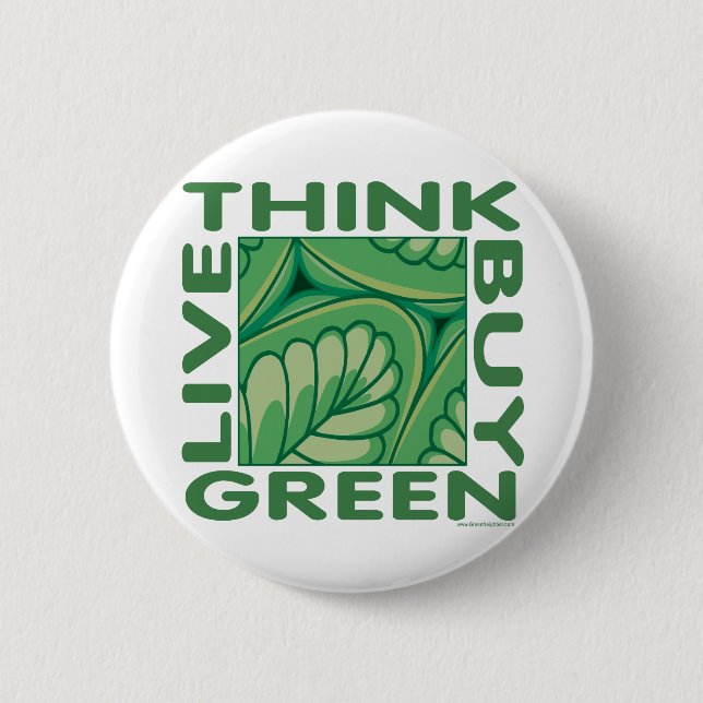 Leaf Design Button (Front)
