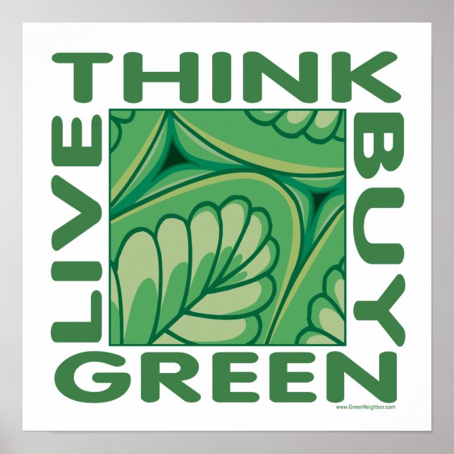 Leaf Design Poster (Front)