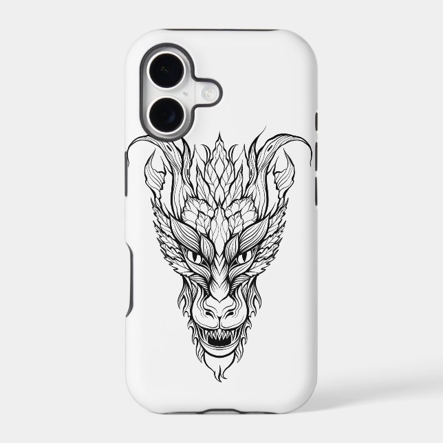 Leaf Dragon Iphone Case (Back)