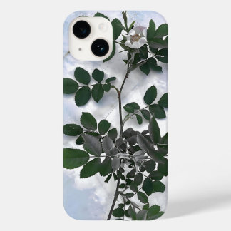 leaF floraL woW bluE poweR Case-Mate iPhone 14 Case