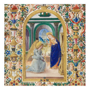 Leaf from a Book of Hours    Acrylic Print