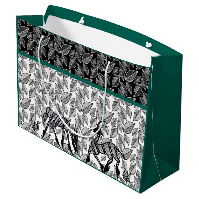 Leaf Gift Bag (Back Angled)