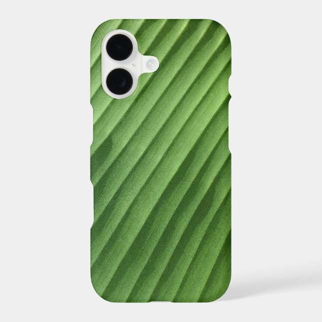 Leaf Green Diagonal Case-Mate iPhone Case (Back)