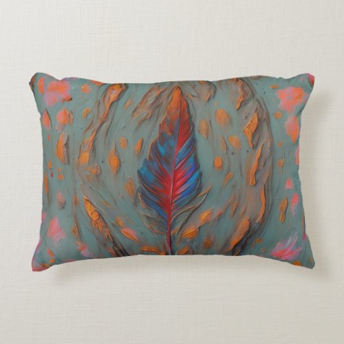 Leaf Harmony Accent Pillow