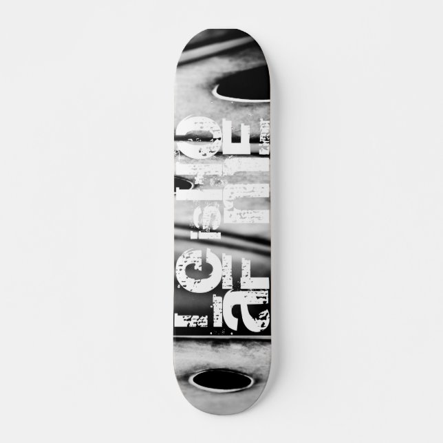 leaf is home skateboard deck (Front)