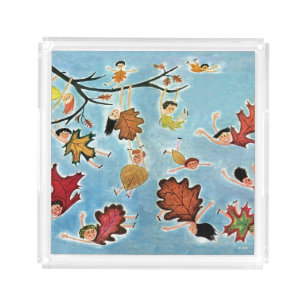 Leaf Kids Acrylic Tray