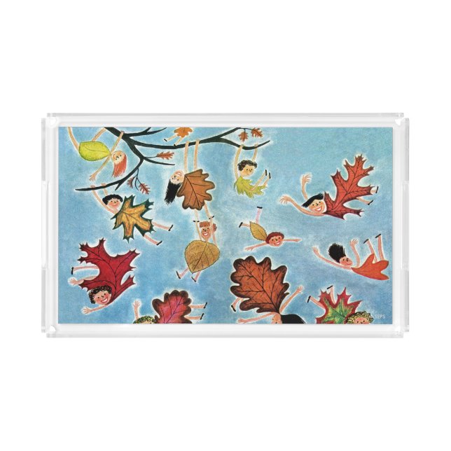 Leaf Kids Acrylic Tray (Front)
