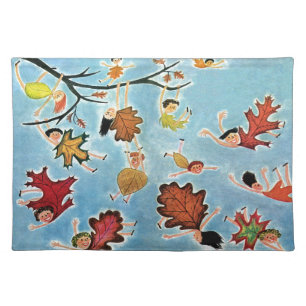 Leaf Kids Cloth Placemat