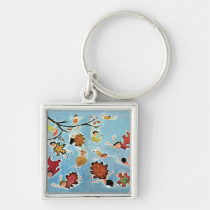 Leaf Kids Keychain