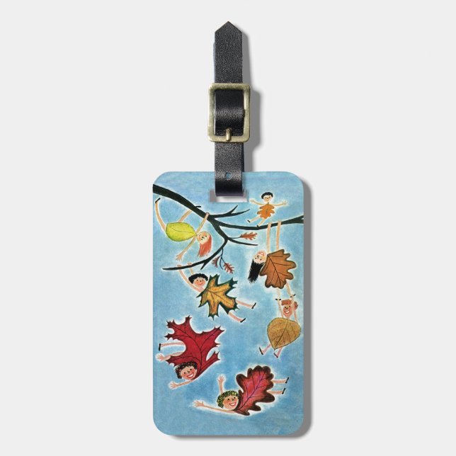 Leaf Kids Luggage Tag (Front Vertical)