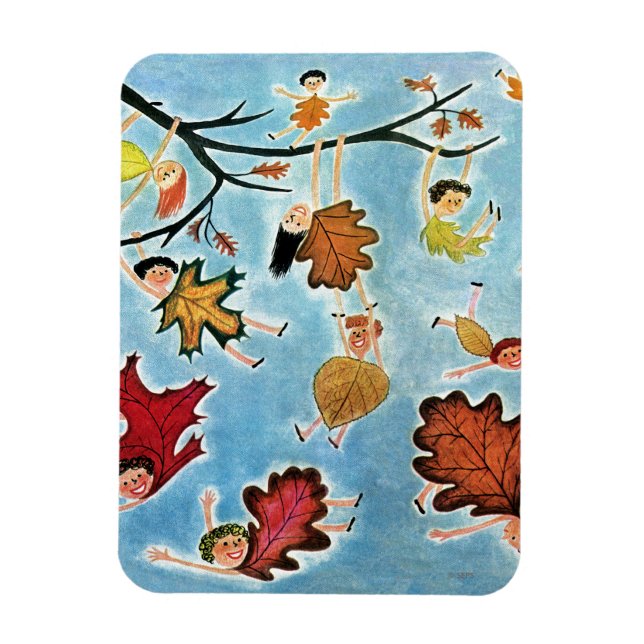 Leaf Kids Magnet (Vertical)