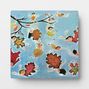 Leaf Kids Plaque